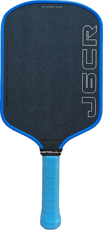 Honolulu J6CR Blue Grit pickleball paddle
