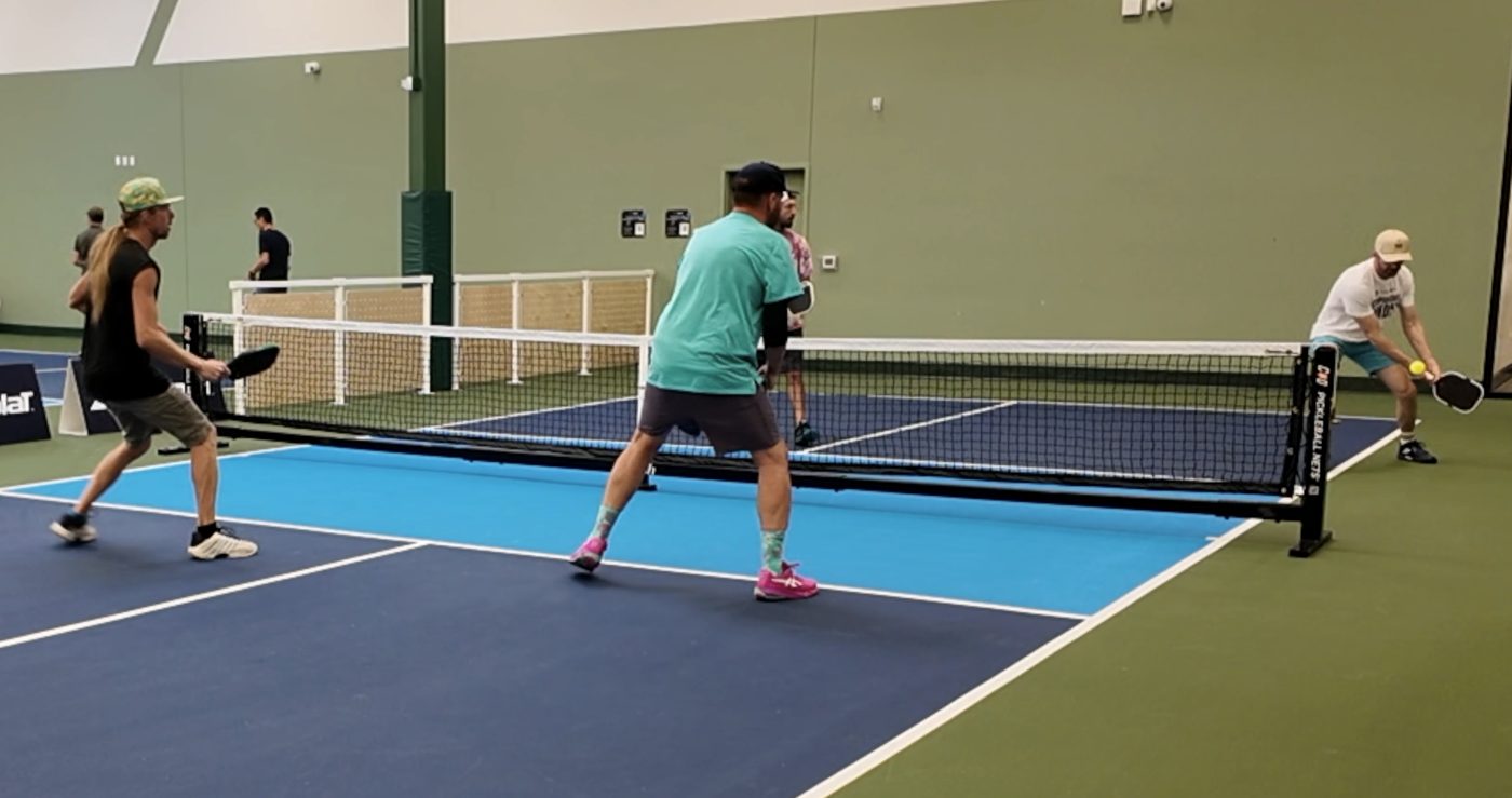 On-court doubles footage with the Bread & Butter Loco 2